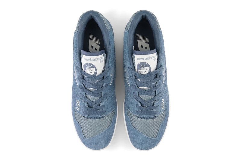New Balance 550 Receives "Blue Suede" BB550PHC  and "Grey Suede"  BB550PHD Editions low top basketball shoes nb