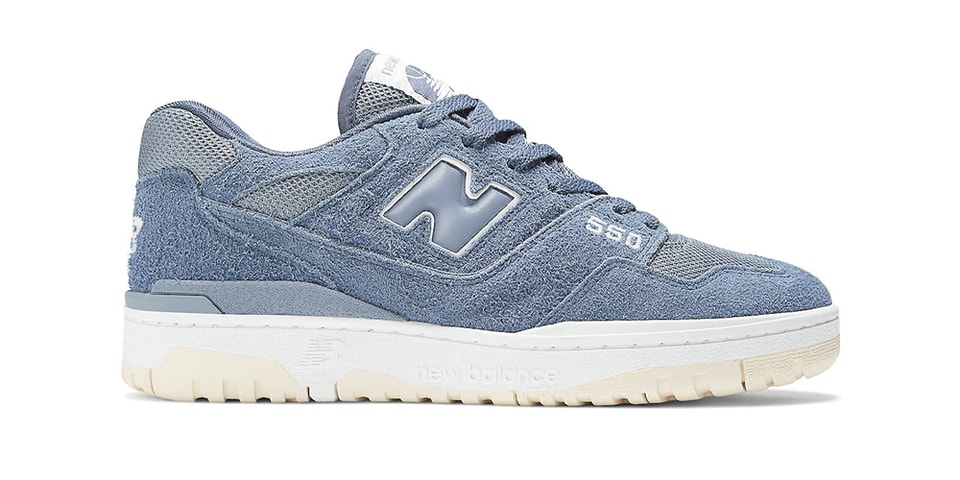 New Balance 550 Receives "Blue Suede" and "Grey Suede" Editions