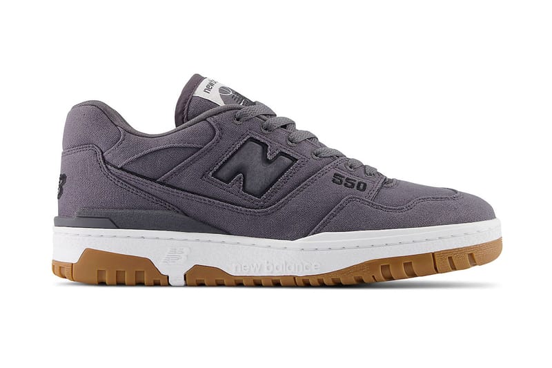 New Balance Debuts the 550 "Canvas Pack" in Grey and White