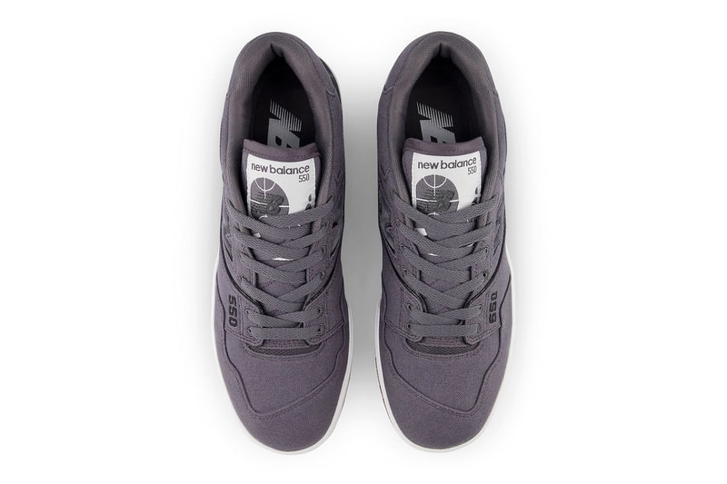 New Balance 550 Canvas Pack white grey BB550CVB BB550CVA Release Info