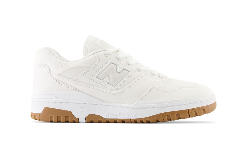 New Balance 550 Canvas Pack white grey BB550CVB BB550CVA Release Info