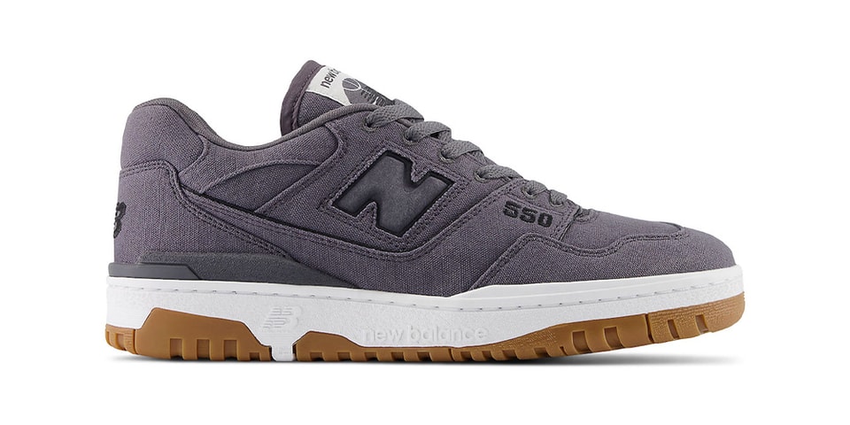 New Balance Debuts the 550 "Canvas Pack" in Grey and White