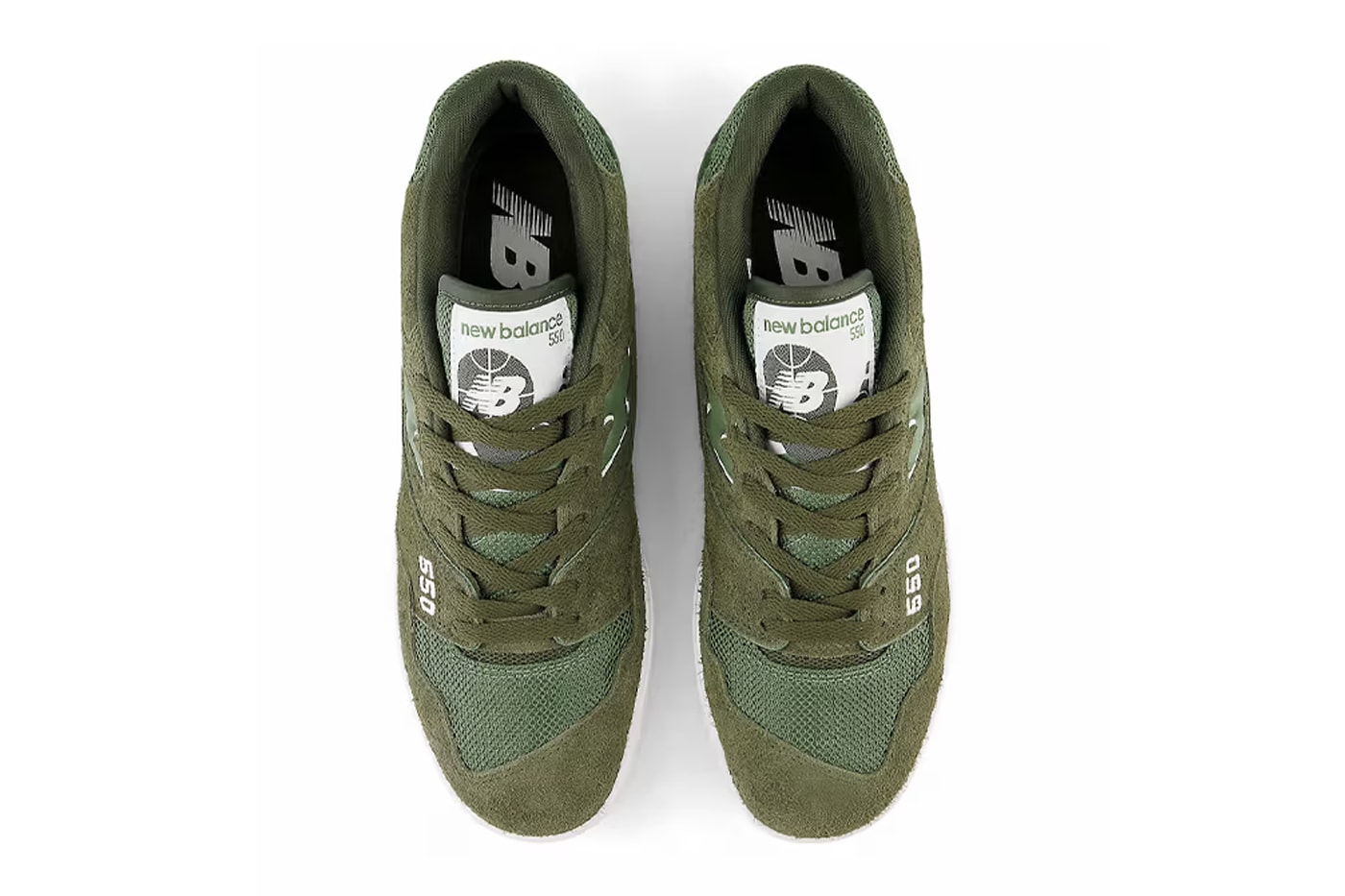 New Balance 550 Olive Suede BB550PHB Release Info
