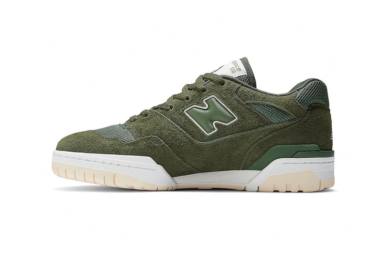 New Balance 550 Olive Suede BB550PHB Release Info
