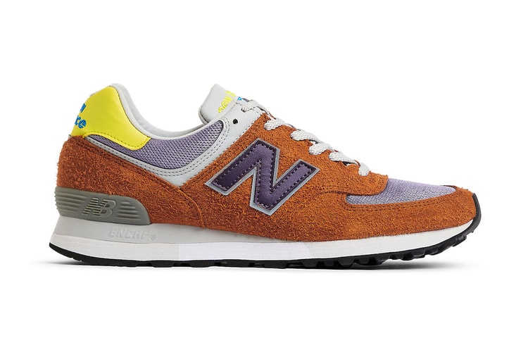 New Balance 576 Made in UK Surfaces in "Apricot"