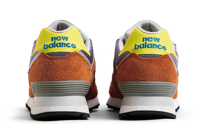 New Balance 576 Made in UK Surfaces in "Apricot" OU576CPY Apricot/Dusk-Limeade