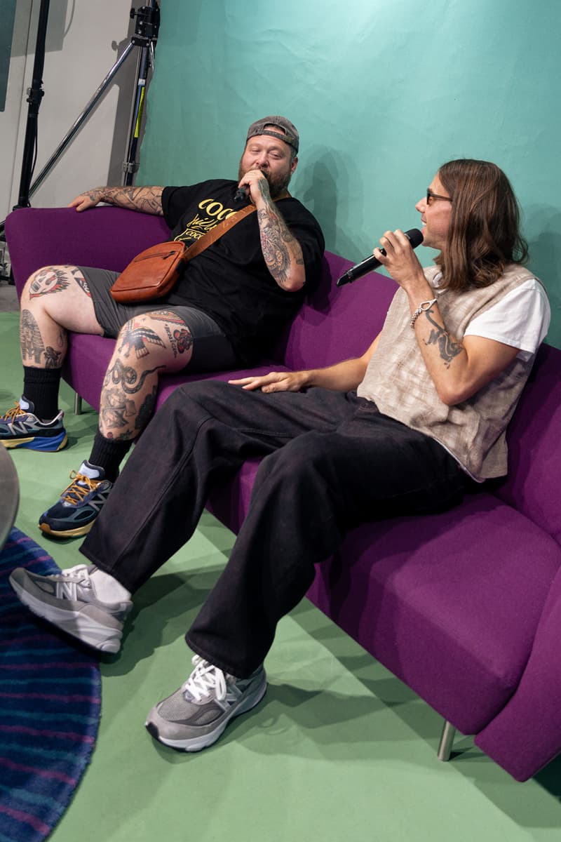 action bronson end. talks new balance 990v6 blue seattle mariners samutaro baklava beigel bake sneakers conversation event