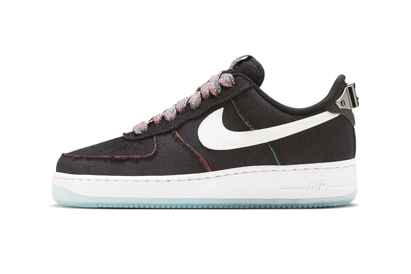 De Nike Air Force 1 '07 LV8 Black Light Crimson en…