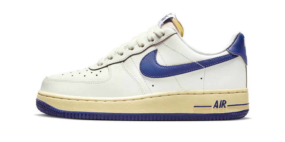The Nike Air Force 1 Low “Athletic Department” Rests on an Aged Midsole