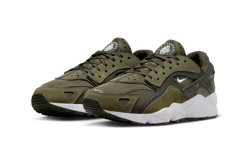 Nike Air Huarache Runner Olive DZ3306-300 Release Info date store list buying guide photos price