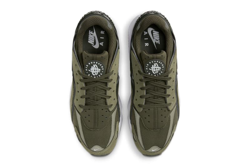 Nike Air Huarache Runner Olive DZ3306-300 Release Info date store list buying guide photos price