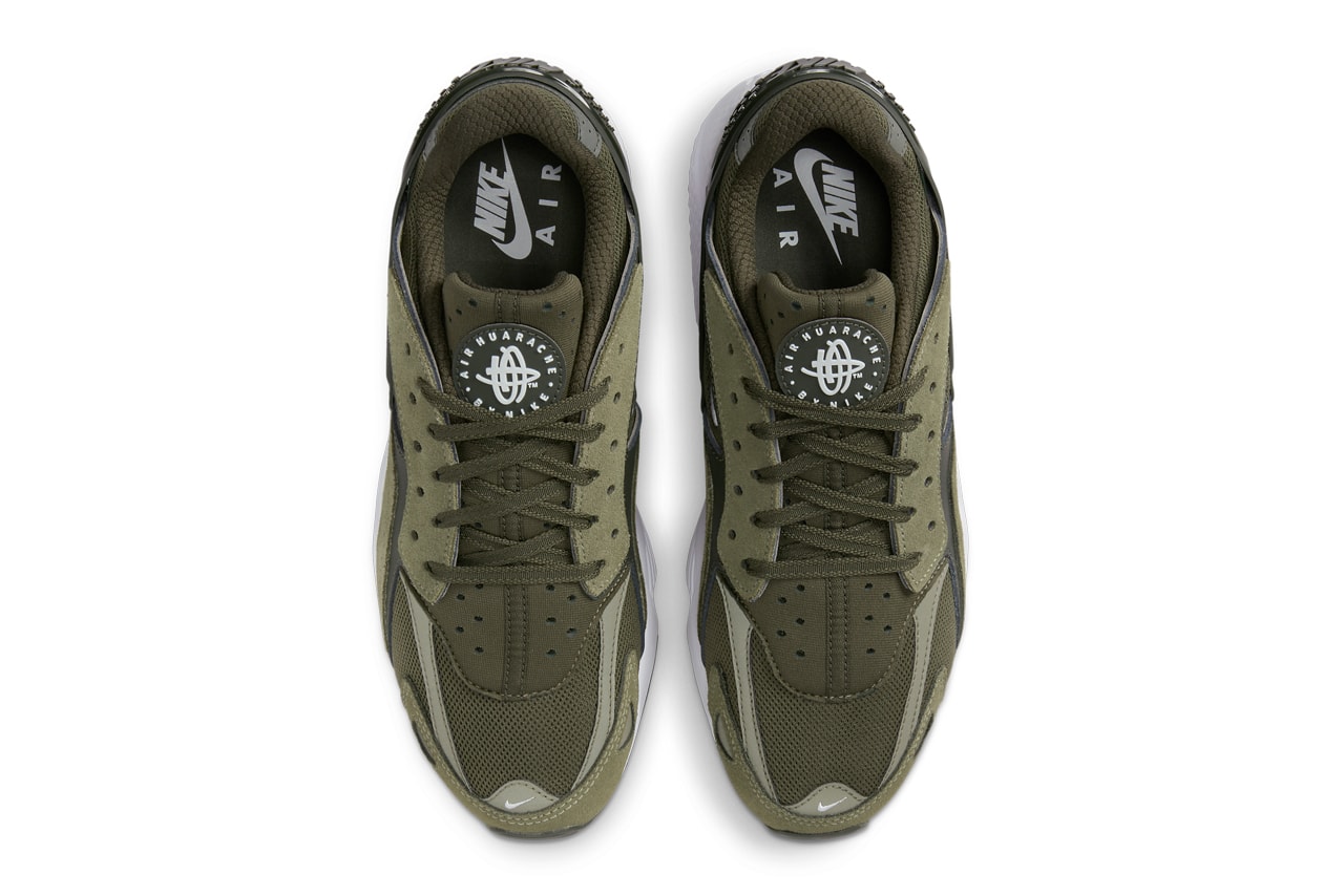 Nike Air Huarache Runner Olive DZ3306-300 Release Info date store list buying guide photos price