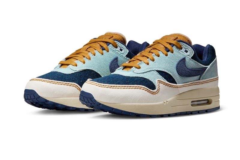 Various Denim Washes Appear on the Nike Air Max 1 ’87 “Aura”