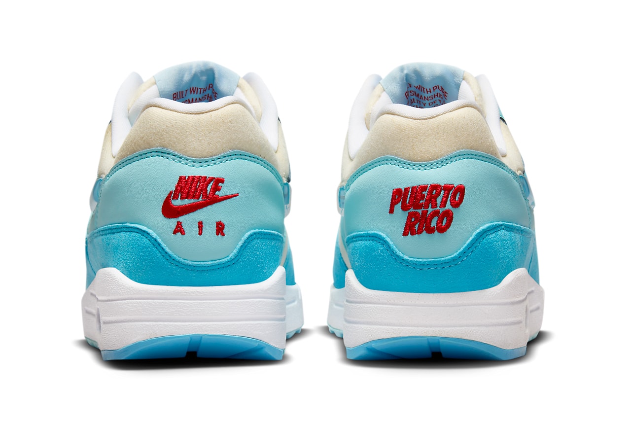Nike Air Max 1 Puerto Rico Blue Gale FD6955-400 Release Date info store list buying guide photos price