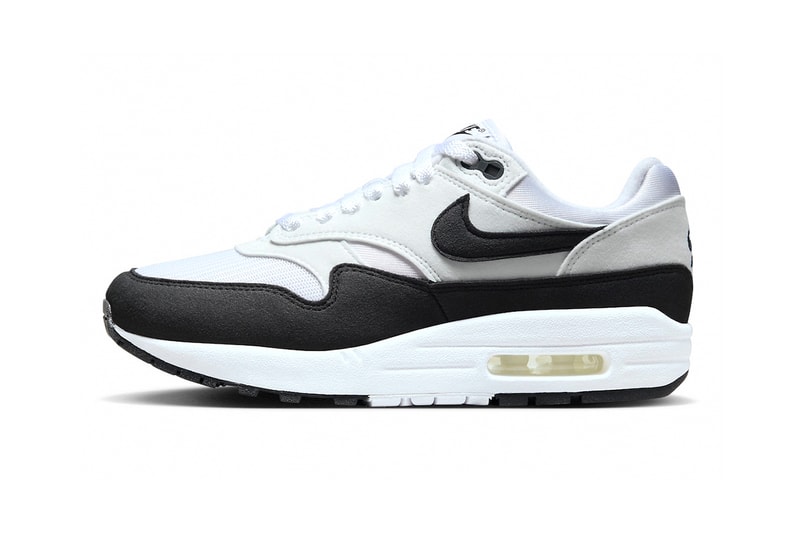 Nike Air Max 1 - Black/White-Dark Grey •