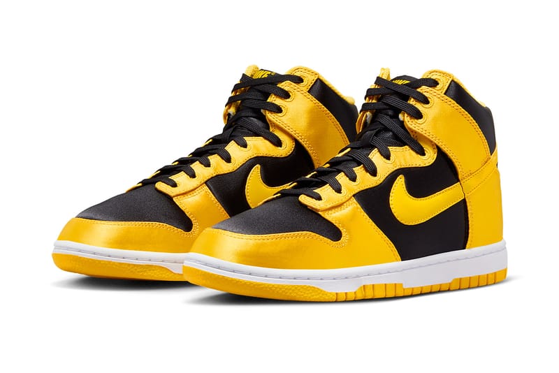 Nike Dunk High "Goldenrod Satin" Is Revealed