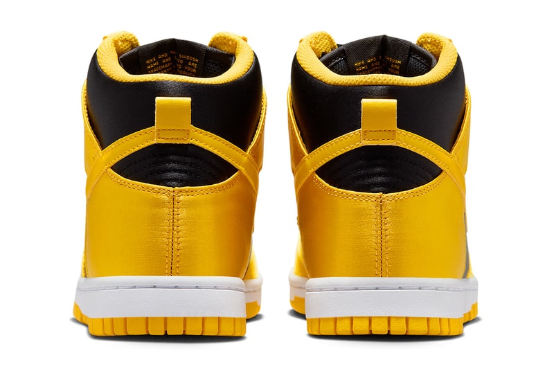 nike dunk high satin goldenrod FN4216 001 release date info store list buying guide photos price