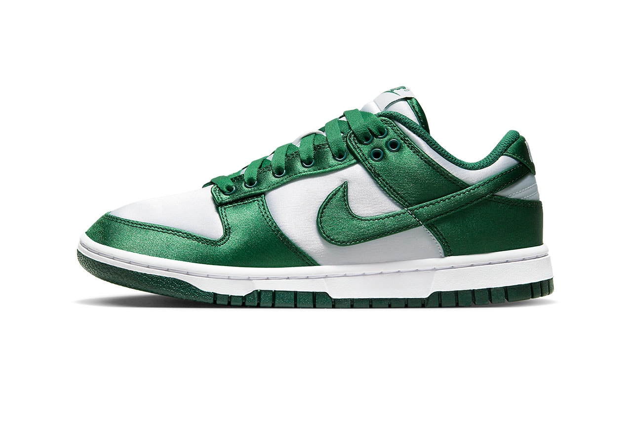 nike dunk low michigan state satin DX5931 100 release date info store list buying guide photos price. 