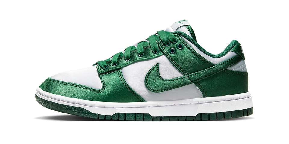Nike Dunk Low "Michigan State" Gets Reworked With Satin Uppers