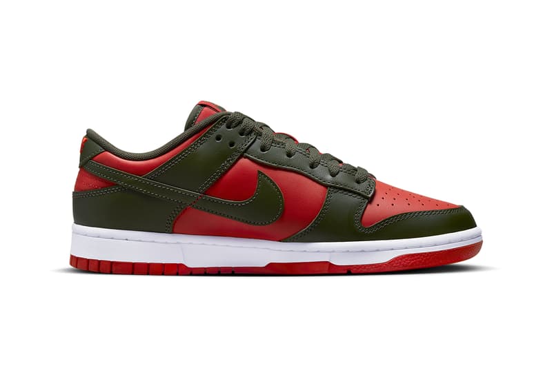 Nike Dunk Low Mystic Red Khaki DV0833-600 Release Info date store list buying guide photos price