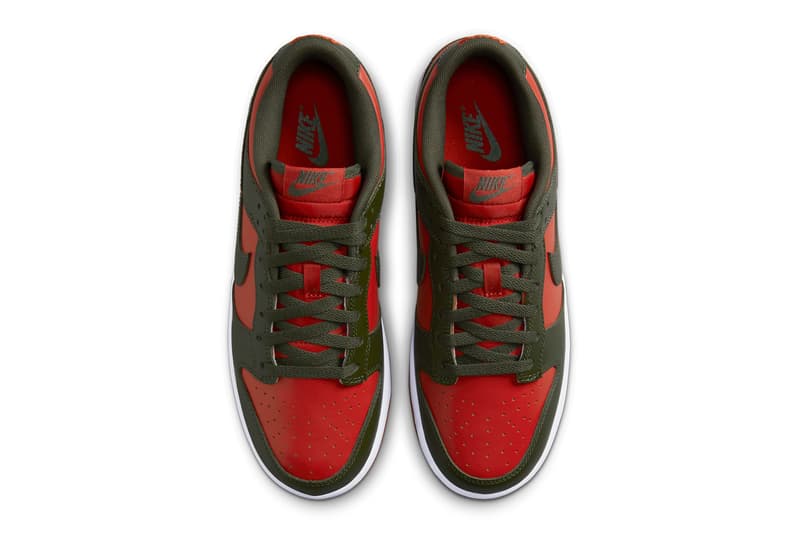 Nike Dunk Low Mystic Red Khaki DV0833-600 Release Info date store list buying guide photos price