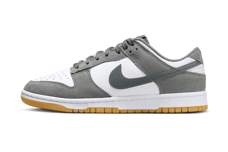 Nike Adds Reflective Swooshes to the Dunk Low "Smoke Grey"