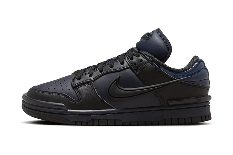 "Dark Obsidian" Engulfs the Nike Dunk Low Twist
