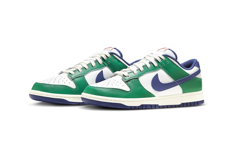 Nike Dunk Low "Varsity Team" Revealed in Gorge Green and Deep Royal Release Info