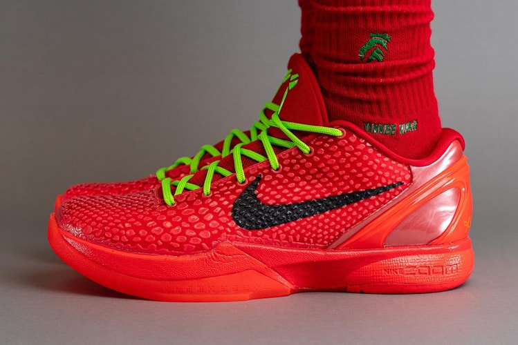 On-Foot Look at the Nike Kobe 6 Protro "Reverse Grinch"