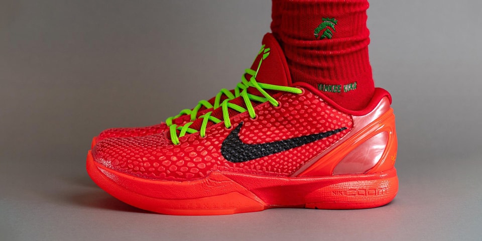 On-Foot Look at the Nike Kobe 6 Protro "Reverse Grinch"