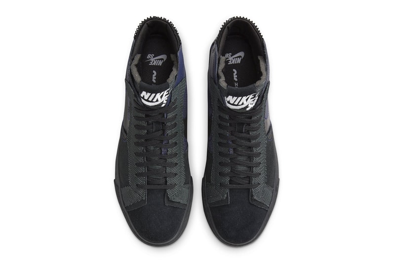 Nike SB Blazer Mid Premium Navy Black FD5113-400 Release info