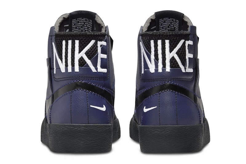 Nike SB Blazer Mid Premium Navy Black FD5113-400 Release info