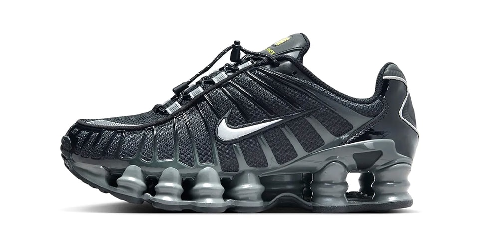 Nike Shox TL Resurfaces in Stealthy "Black/Grey" Colorway