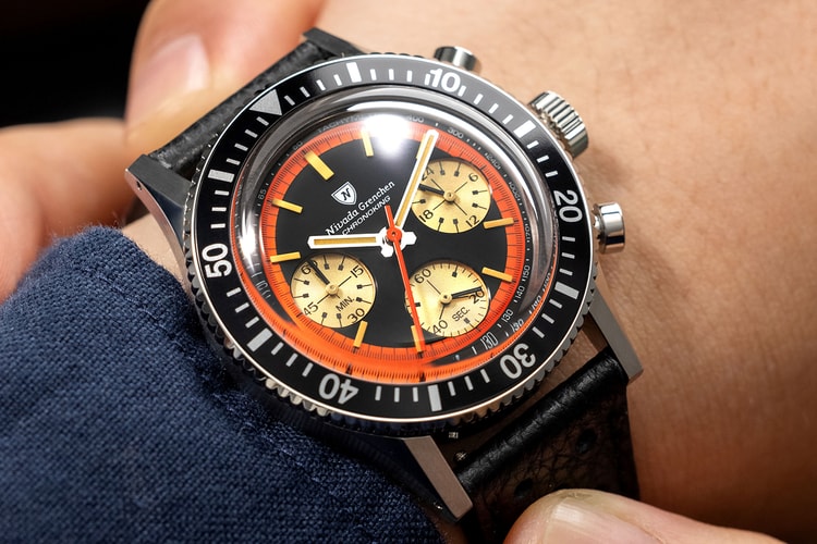 Nivada Grenchen Reissues the Chronoking “Paul Newman” With an Orange Dial