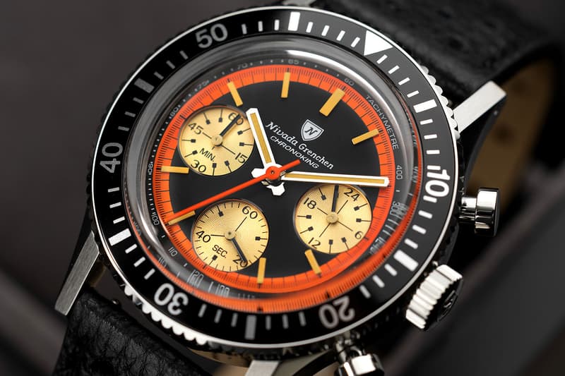 Nivada Grenchen Chronoking “Paul Newman” Orange Reissue Release Info 