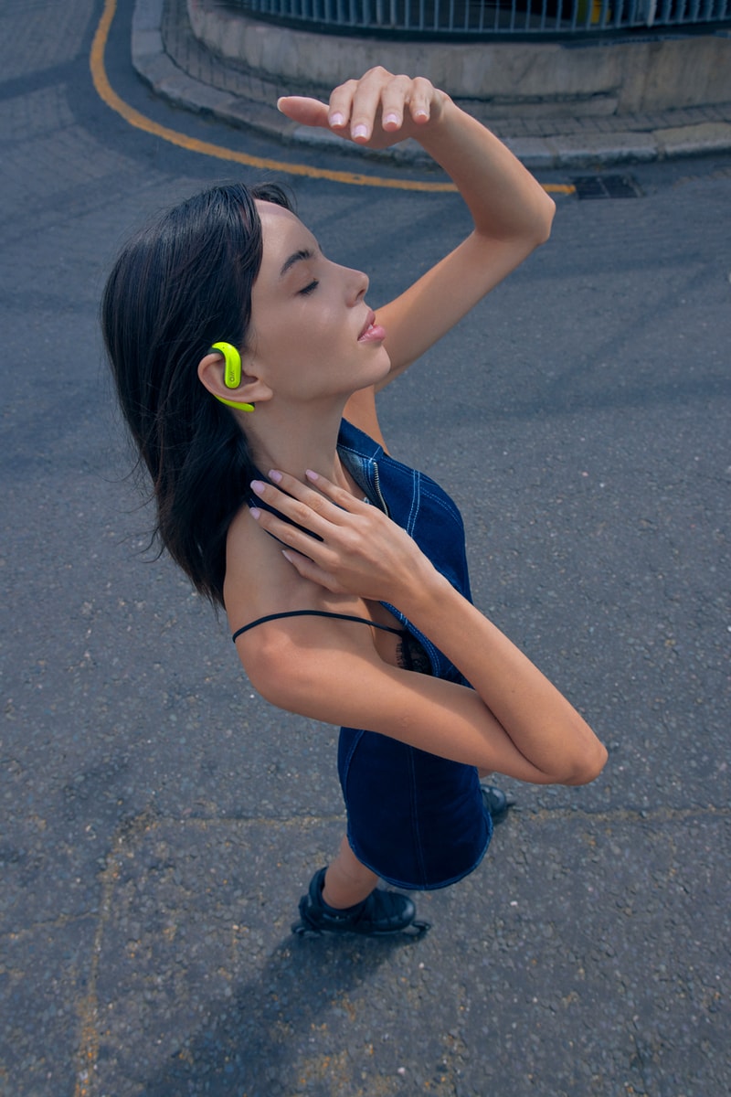 oladance open ear headphones sound screening base amplifier chips focus mode super smart bone audio 