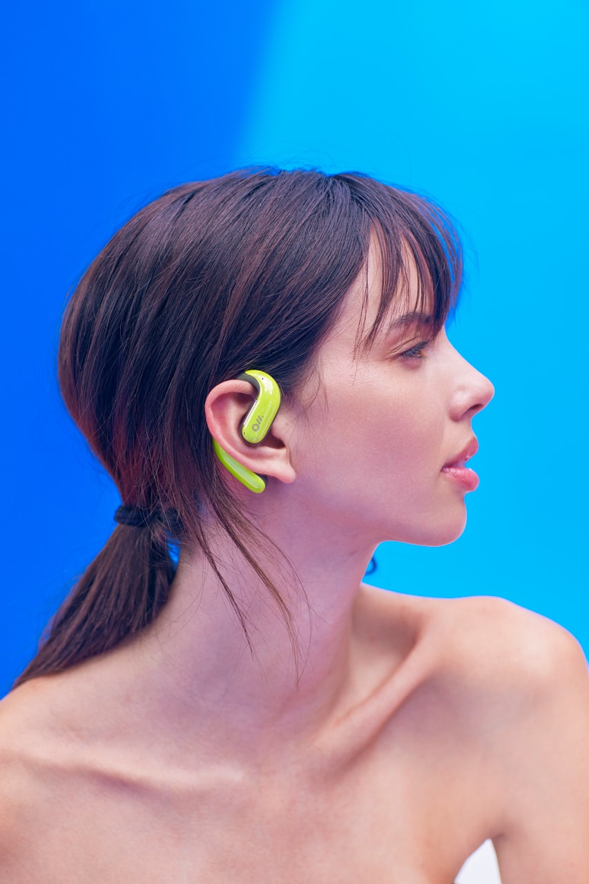 oladance open ear headphones sound screening base amplifier chips focus mode super smart bone audio 