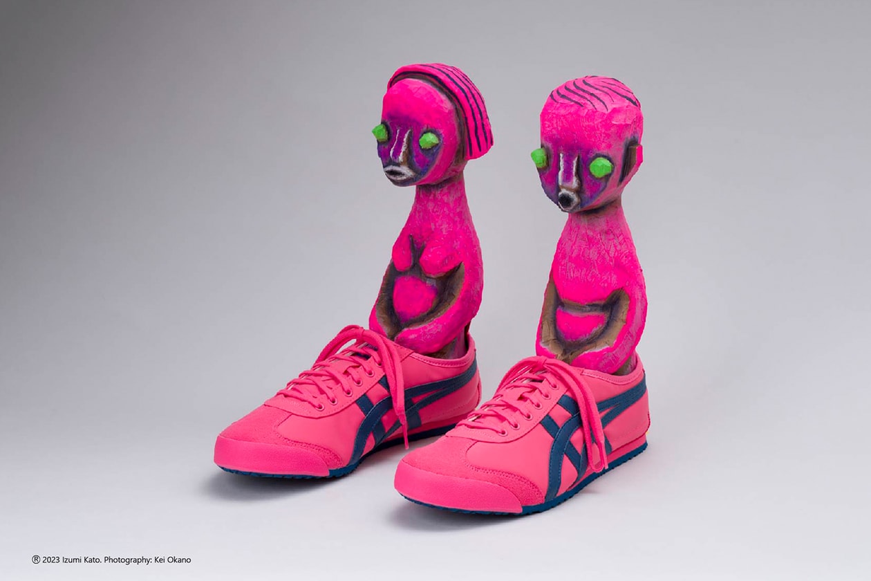 Onitsuka Tiger Izumi Kato’s Solo Exhibition at London Flagship Store japan art streetwear fashion sneakers footwear