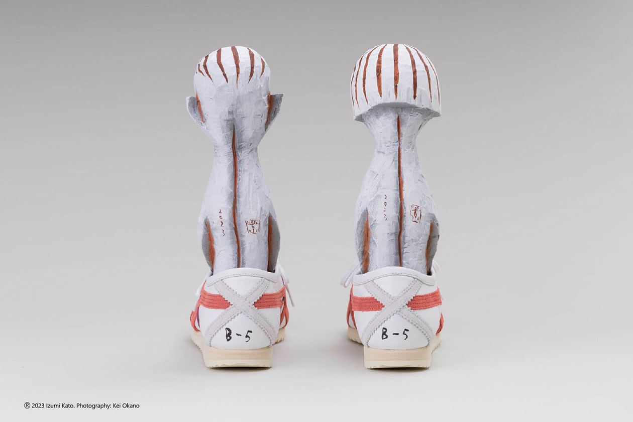 Onitsuka Tiger Izumi Kato’s Solo Exhibition at London Flagship Store japan art streetwear fashion sneakers footwear