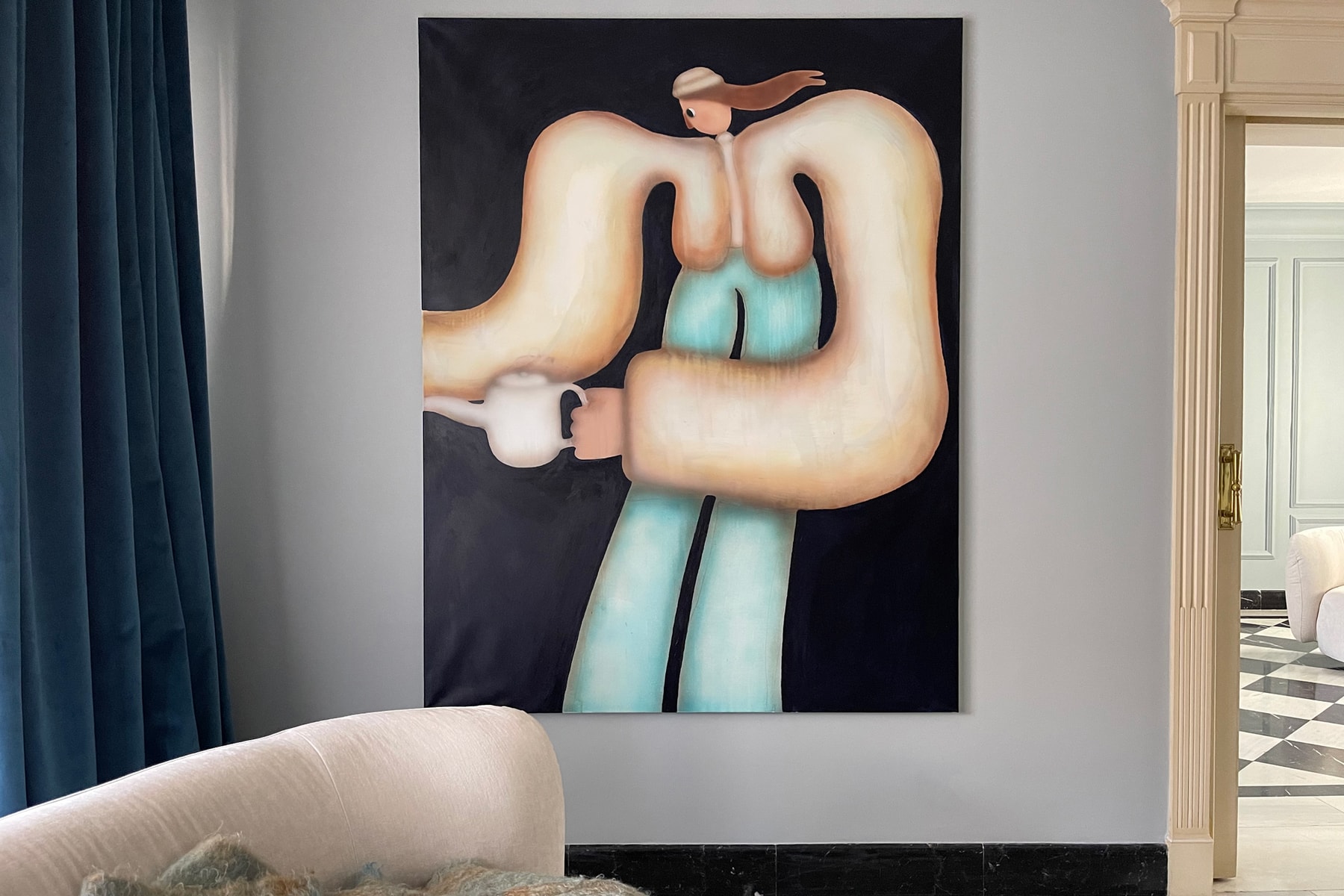 pablo villazan contemporary art collector gallerist exhibition auction sale