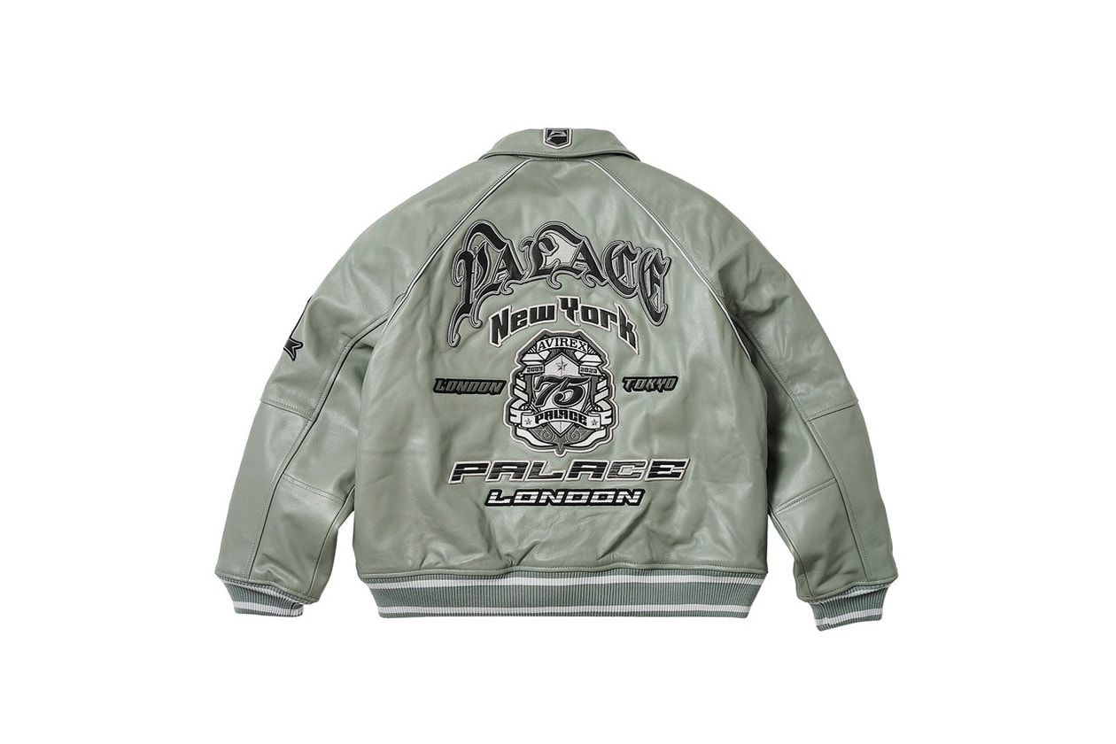 palace skateboards london fall 2023 collection drop full look gore tex avirex official release date info photos price store list buying guide spice girls