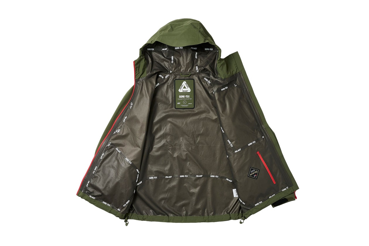 palace skateboards london fall 2023 collection drop full look gore tex avirex official release date info photos price store list buying guide spice girls