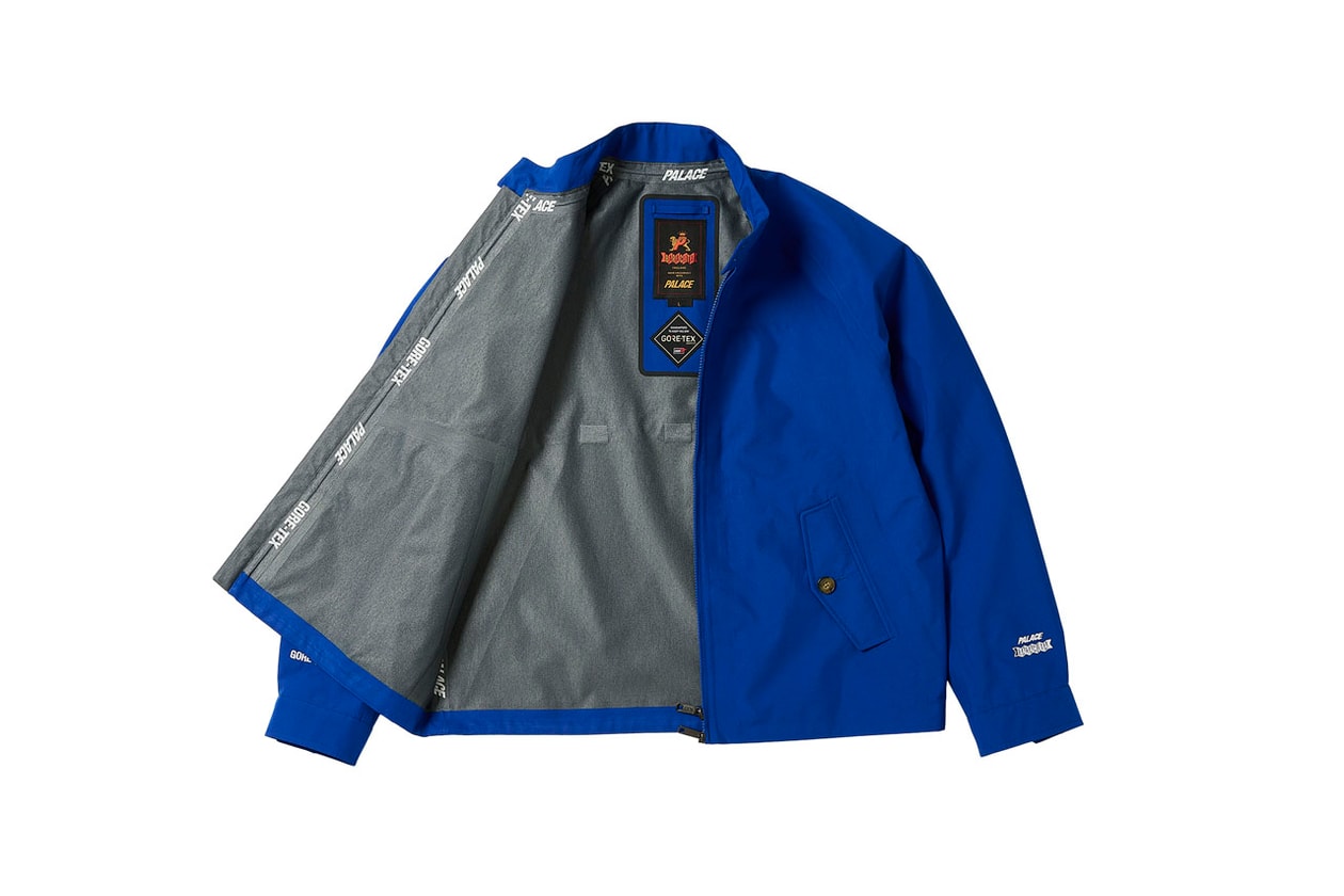 palace skateboards london fall 2023 collection drop full look gore tex avirex official release date info photos price store list buying guide spice girls