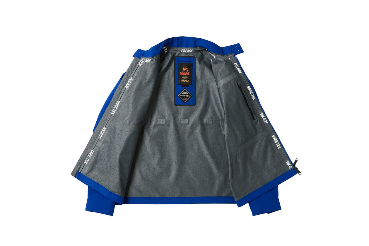 palace skateboards london fall 2023 collection drop full look gore tex avirex official release date info photos price store list buying guide spice girls