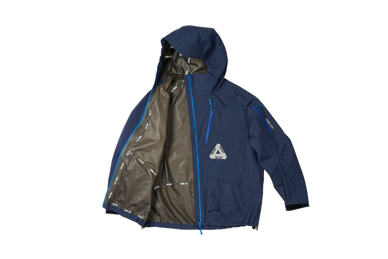palace skateboards london fall 2023 collection drop full look gore tex avirex official release date info photos price store list buying guide spice girls