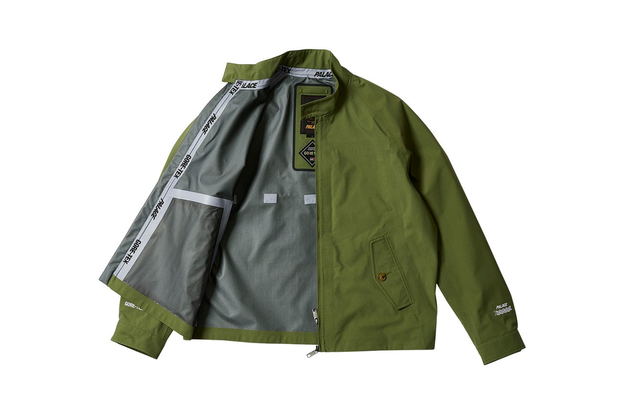 palace skateboards london fall 2023 collection drop full look gore tex avirex official release date info photos price store list buying guide spice girls