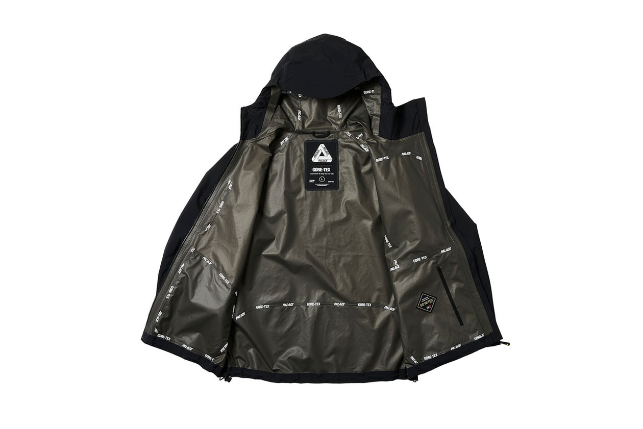 palace skateboards london fall 2023 collection drop full look gore tex avirex official release date info photos price store list buying guide spice girls