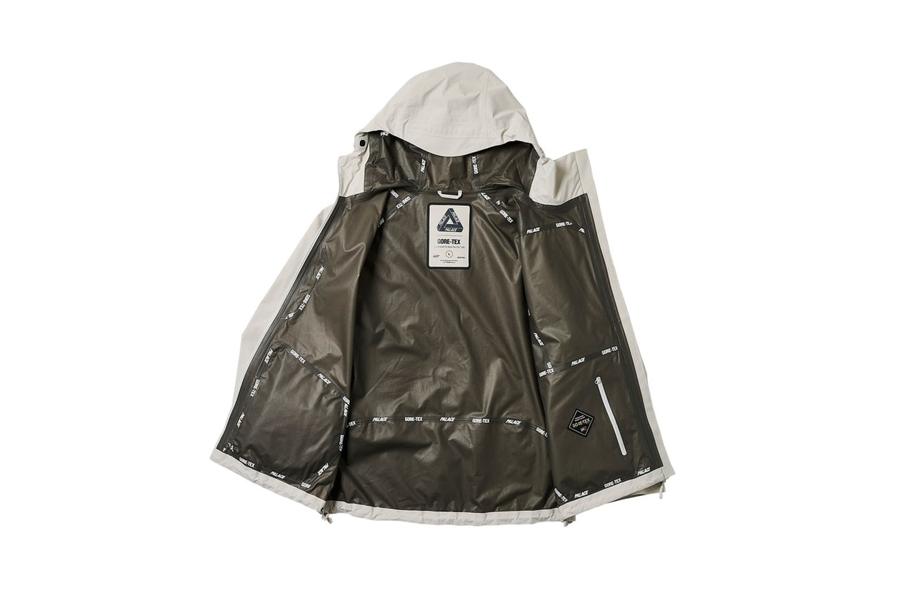 palace skateboards london fall 2023 collection drop full look gore tex avirex official release date info photos price store list buying guide spice girls