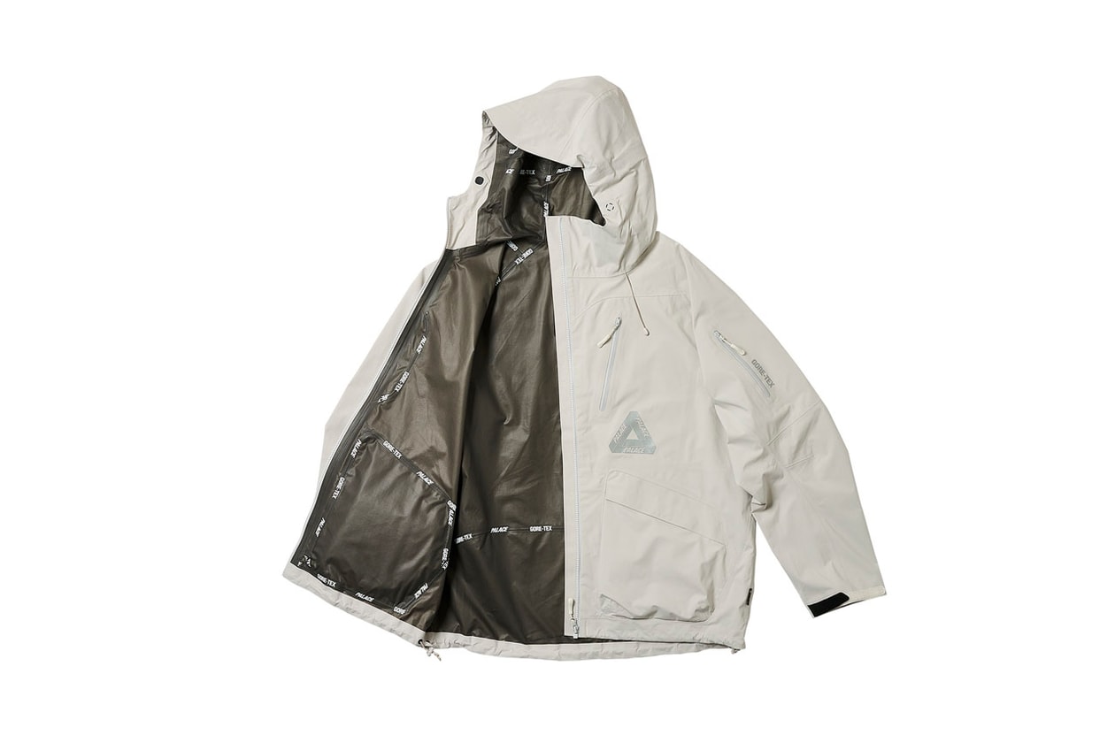 palace skateboards london fall 2023 collection drop full look gore tex avirex official release date info photos price store list buying guide spice girls