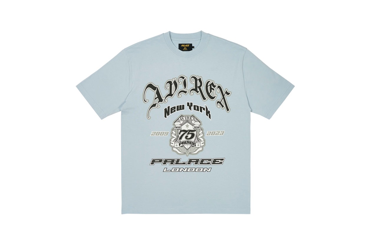 palace skateboards london fall 2023 collection drop full look gore tex avirex official release date info photos price store list buying guide spice girls